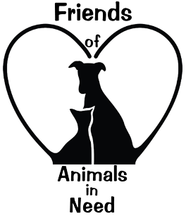 sticky logo for Friends of Animals in Need